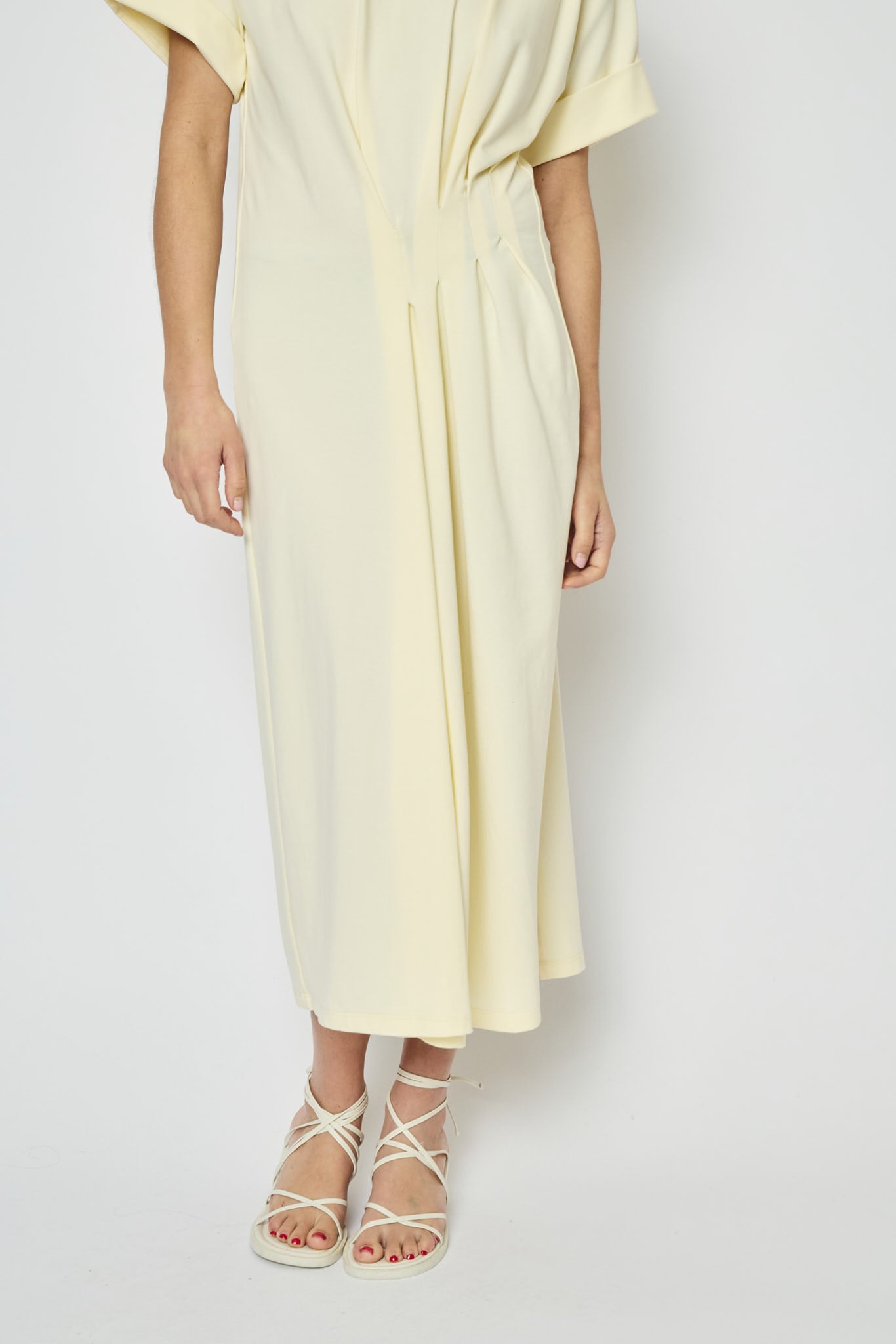 RE/BORN Antwerp Noëlle dress Butter