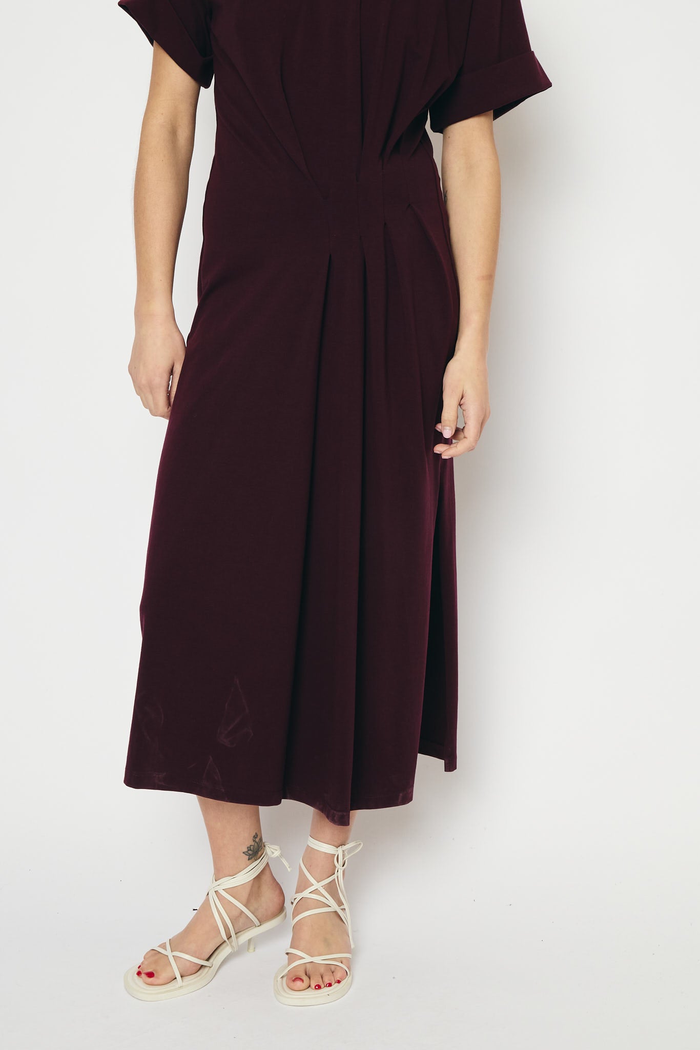 RE/BORN Antwerp Noëlle dress Vino