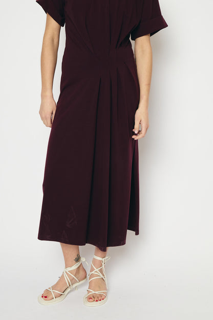 RE/BORN Antwerp Noëlle dress Vino