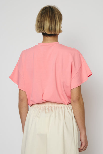 RE/BORN Antwerp Raffa t-shirt Soft Pink