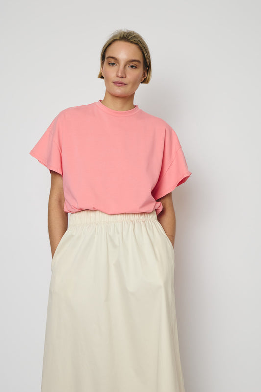 RE/BORN Antwerp Raffa t-shirt Soft Pink