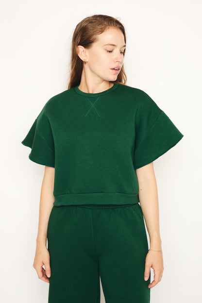 RE/BORN Antwerp Raffaëlla sweater Forest Green