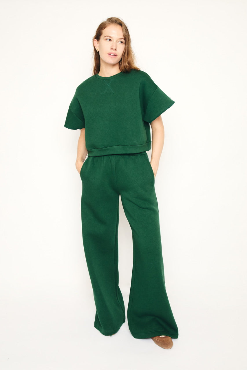 RE/BORN Antwerp Raffaëlla sweater Forest Green