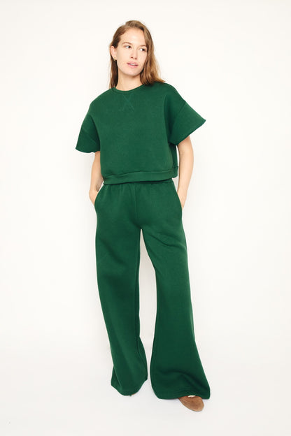 RE/BORN Antwerp Raffaëlla sweater Forest Green