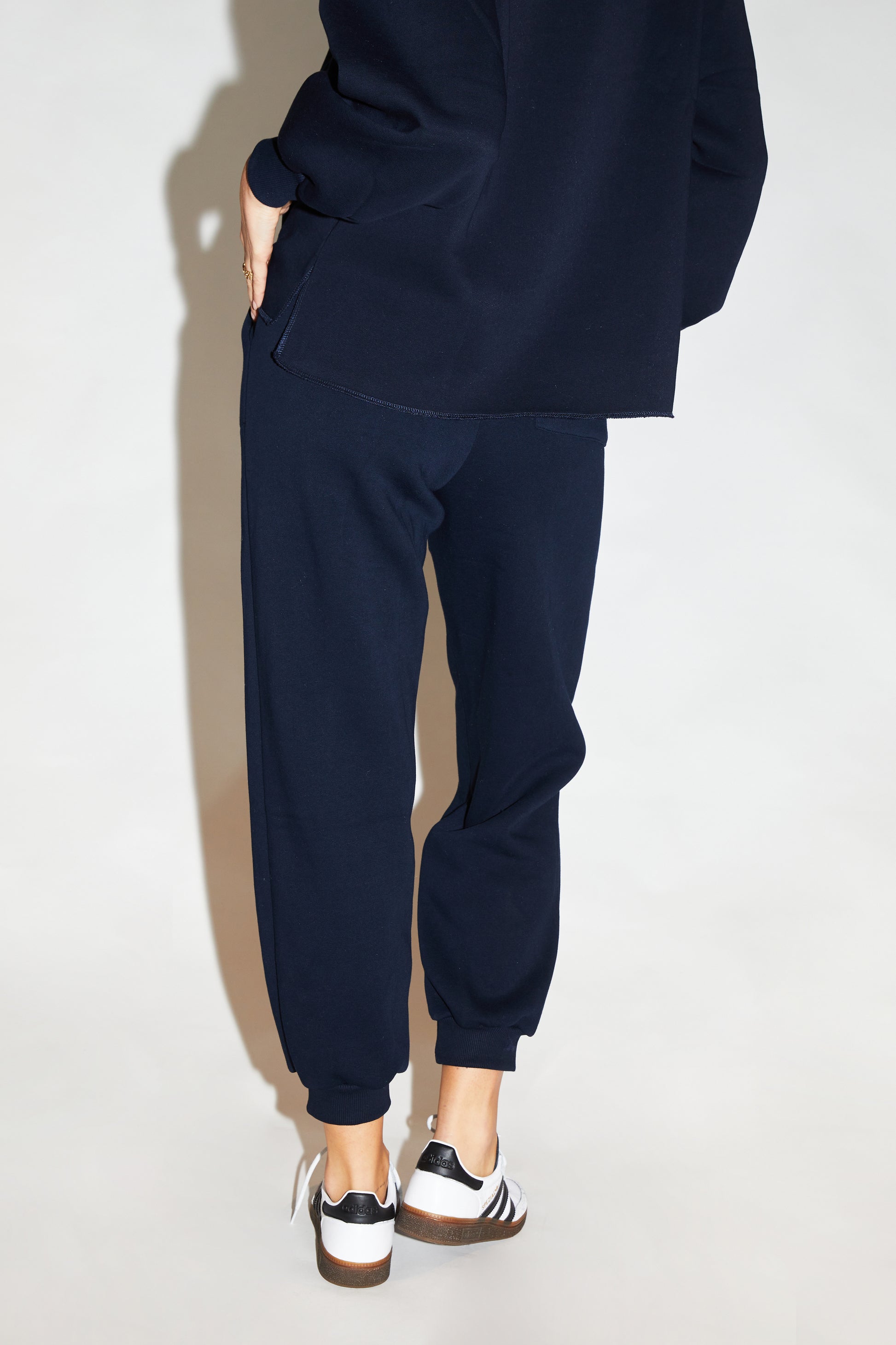 RE/BORN Antwerp Rosalia trousers Dark Blue