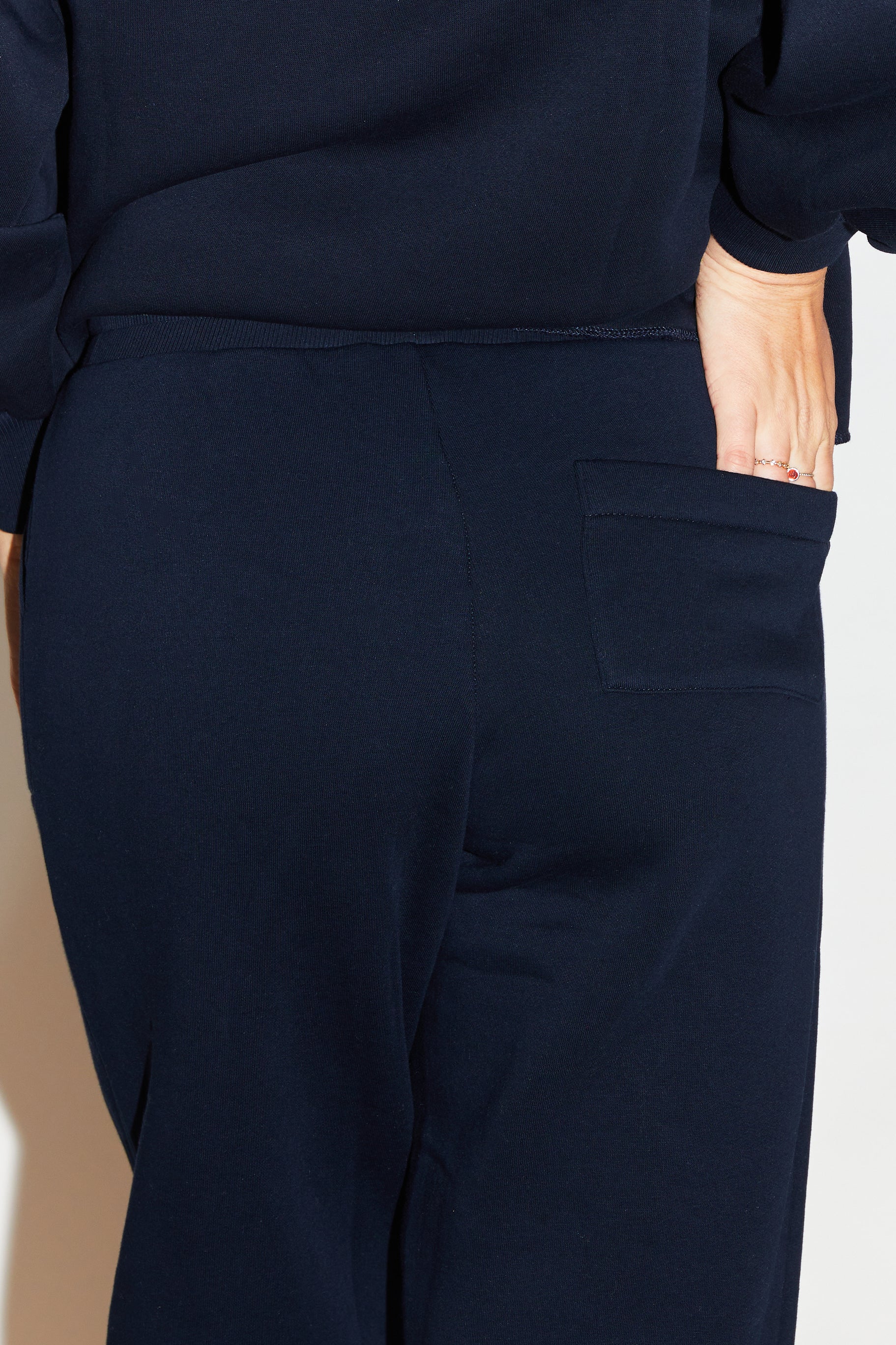 RE/BORN Antwerp Rosalia trousers Dark Blue