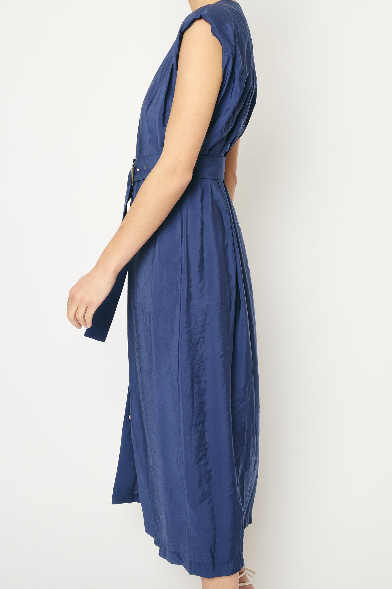 RE/BORN Antwerp Ruth dress Dark Blue