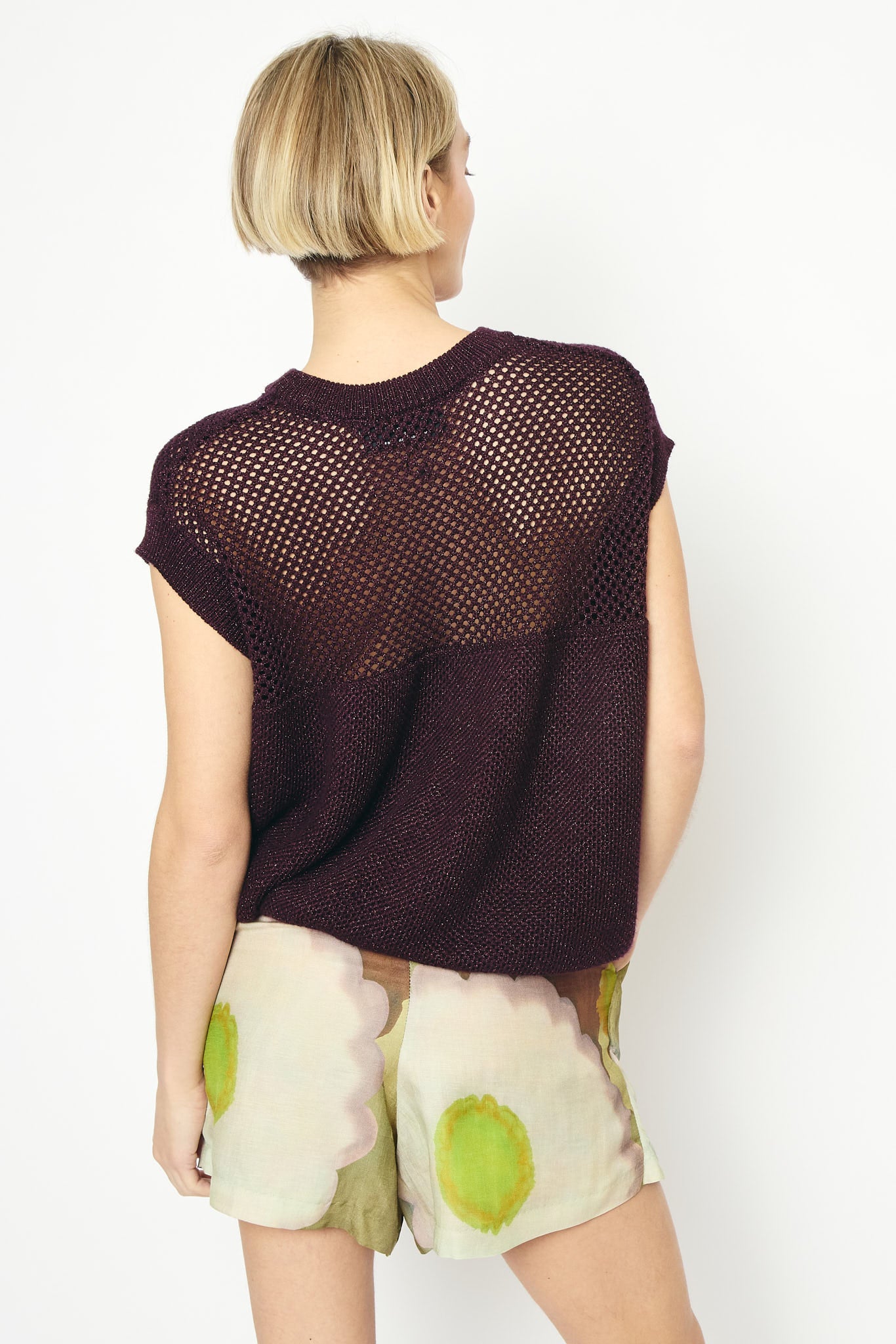 RE/BORN Antwerp Sasha blouse/ top Vino