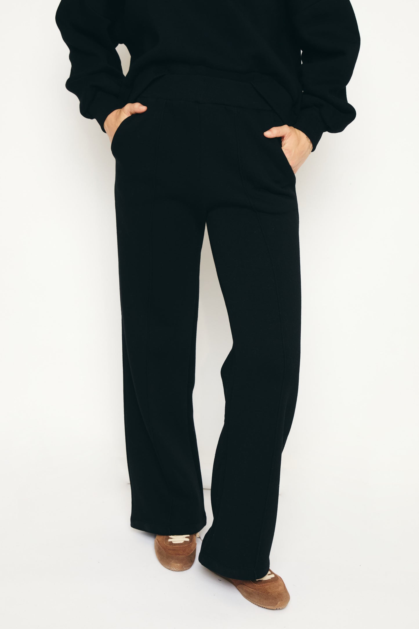 RE/BORN Antwerp Savannah trousers Black