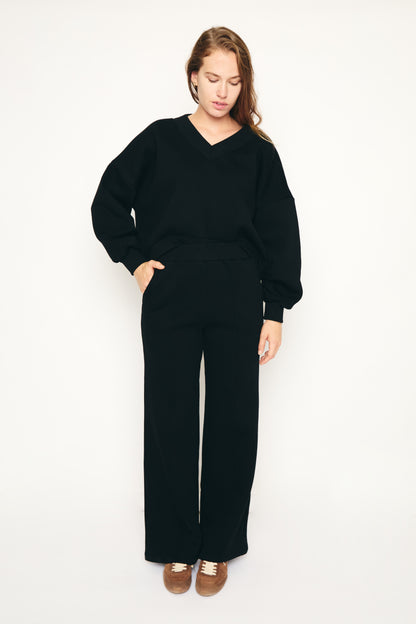 RE/BORN Antwerp Savannah trousers Black