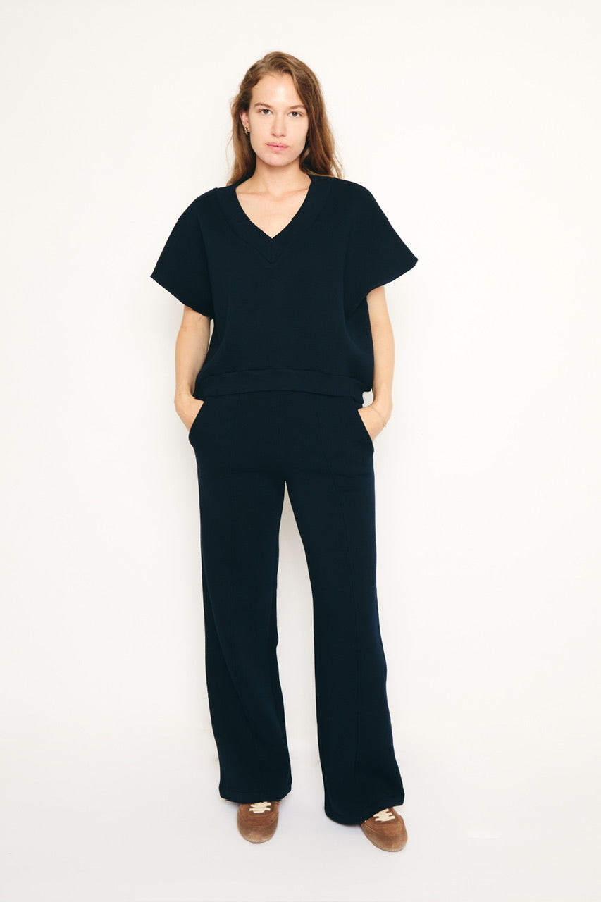 RE/BORN Antwerp Savannah trousers Dark Blue