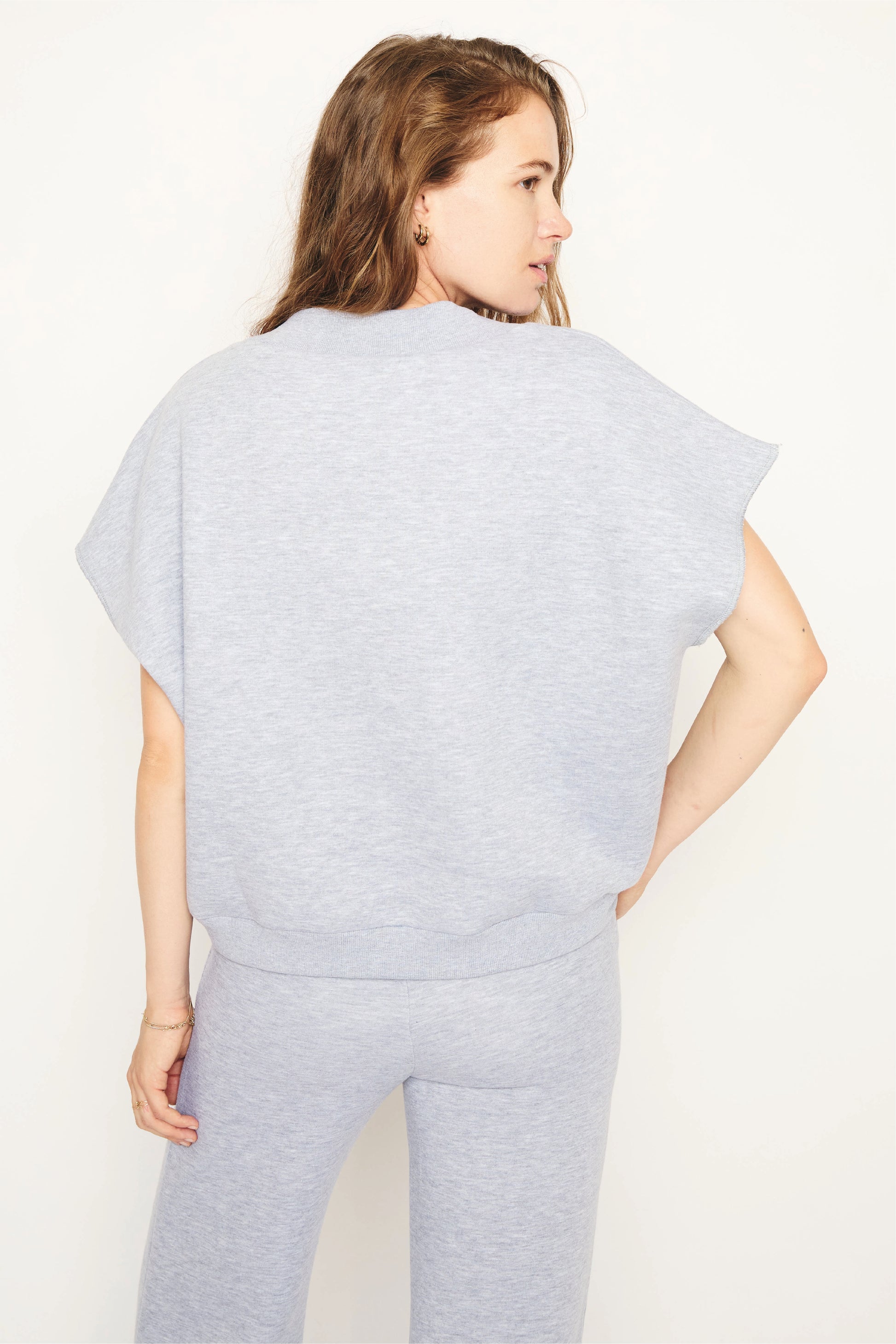 RE/BORN Antwerp Savannah trousers Gray Melange