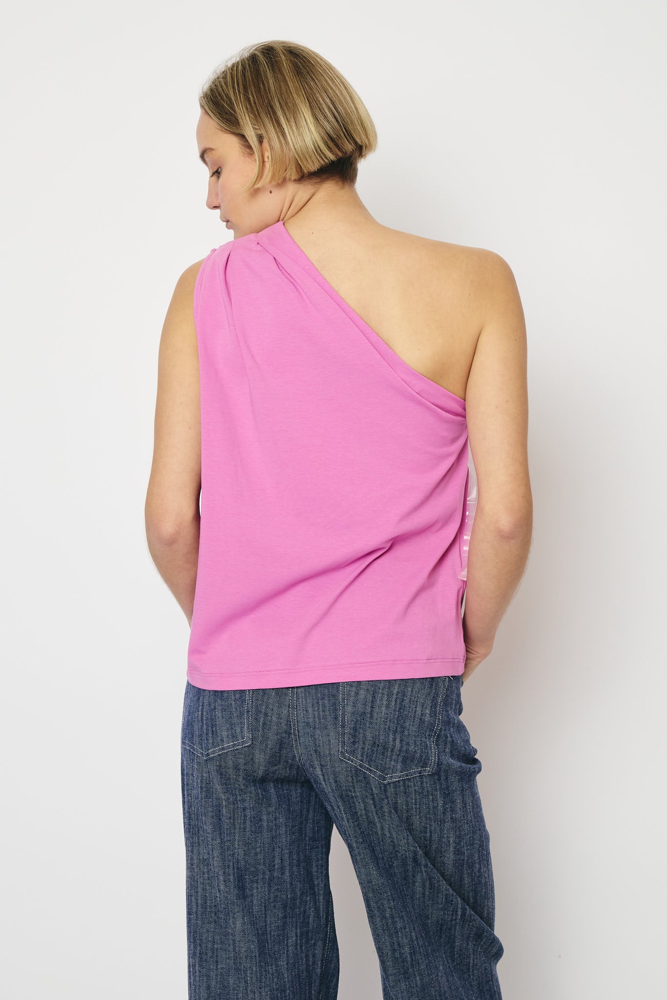RE/BORN Antwerp Una t-shirt Berry Pink