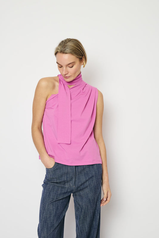 RE/BORN Antwerp Una t-shirt Berry Pink