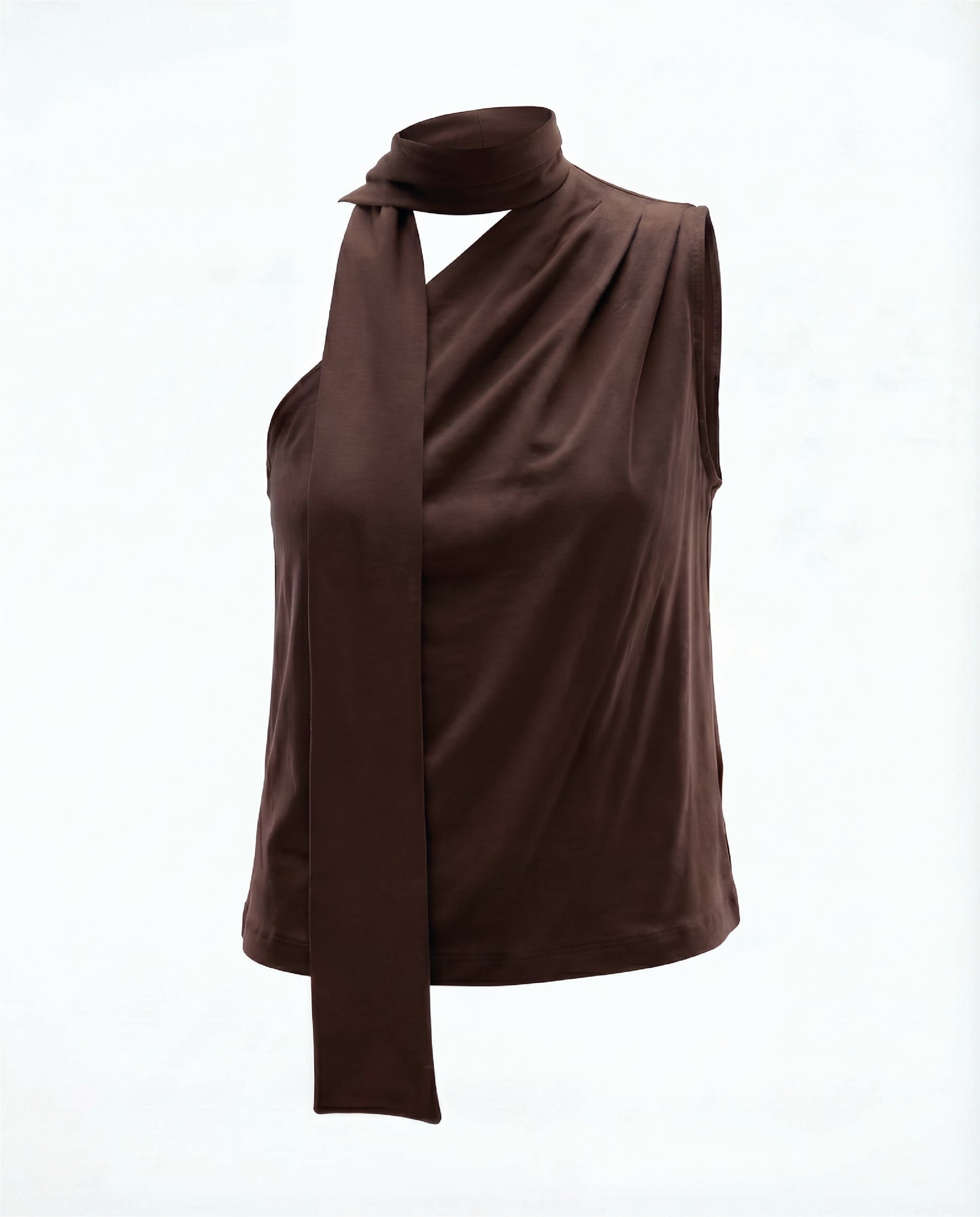 RE/BORN Antwerp Una t-shirt Chocolate