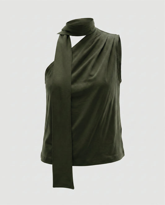 RE/BORN Antwerp Una t-shirt Hunter Green