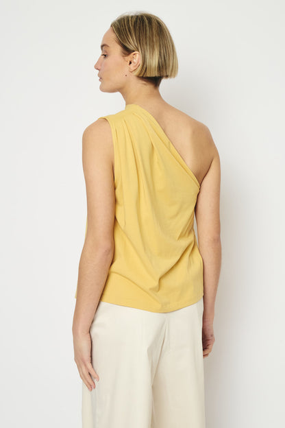 RE/BORN Antwerp Una t-shirt Soft Ochra