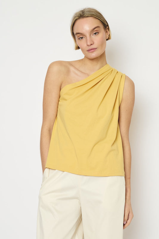 RE/BORN Antwerp Una t-shirt Soft Ochra