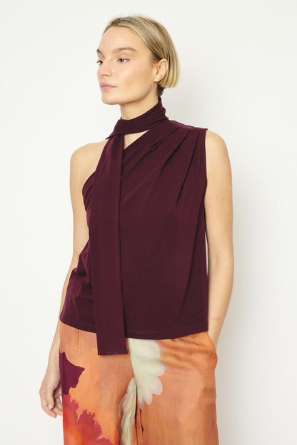 RE/BORN Antwerp Una t-shirt Vino