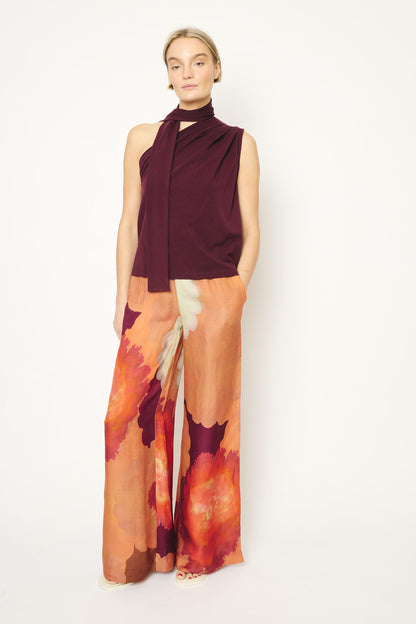 RE/BORN Antwerp Una t-shirt Vino