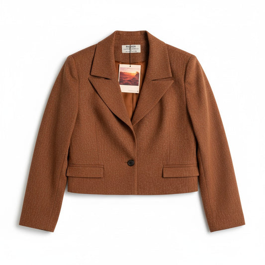 RE/BORN Antwerp Venus vest CARAMEL