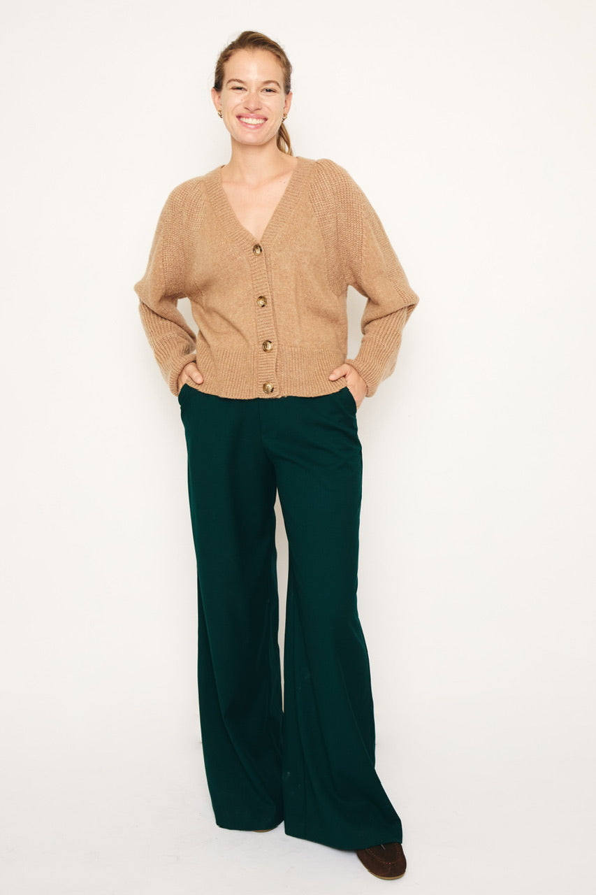 RE/BORN Antwerp Vivienne sweater Camel
