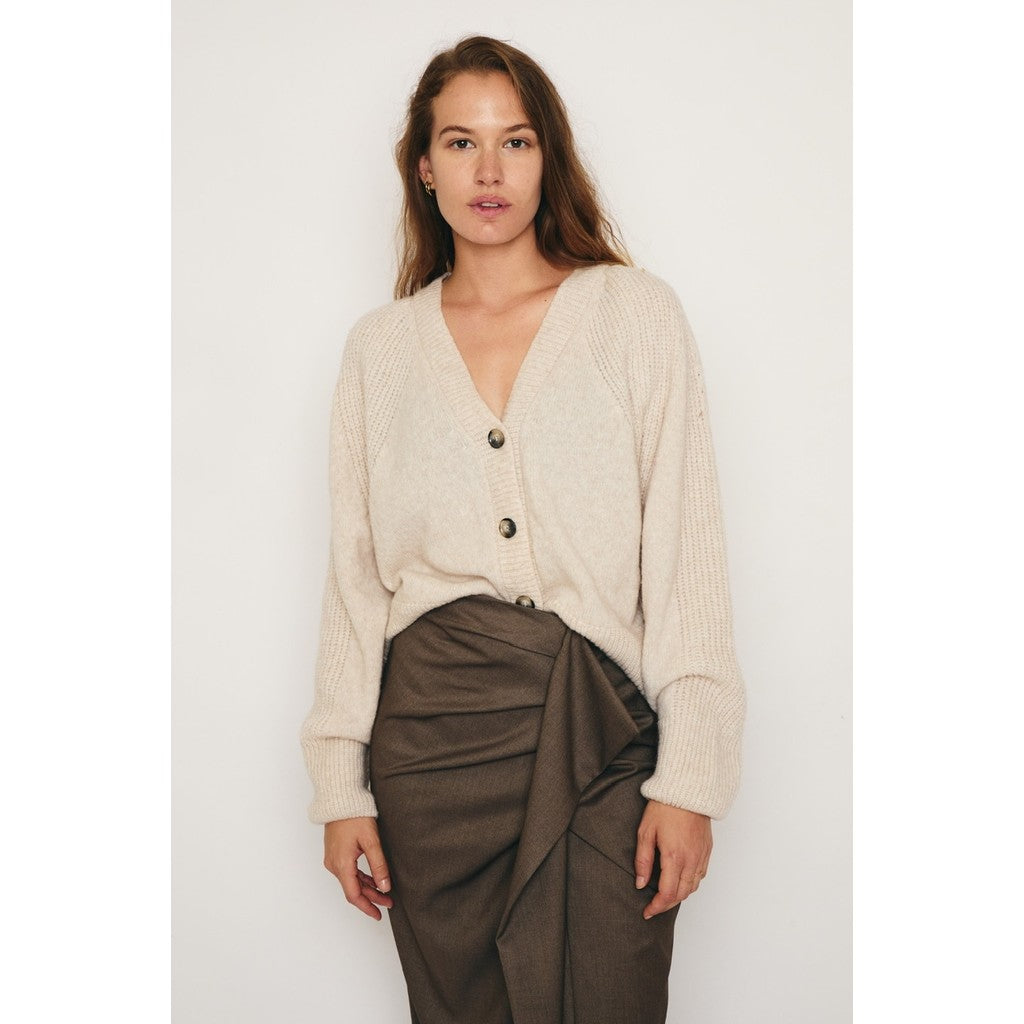 RE/BORN Antwerp Vivienne sweater Crème Stone
