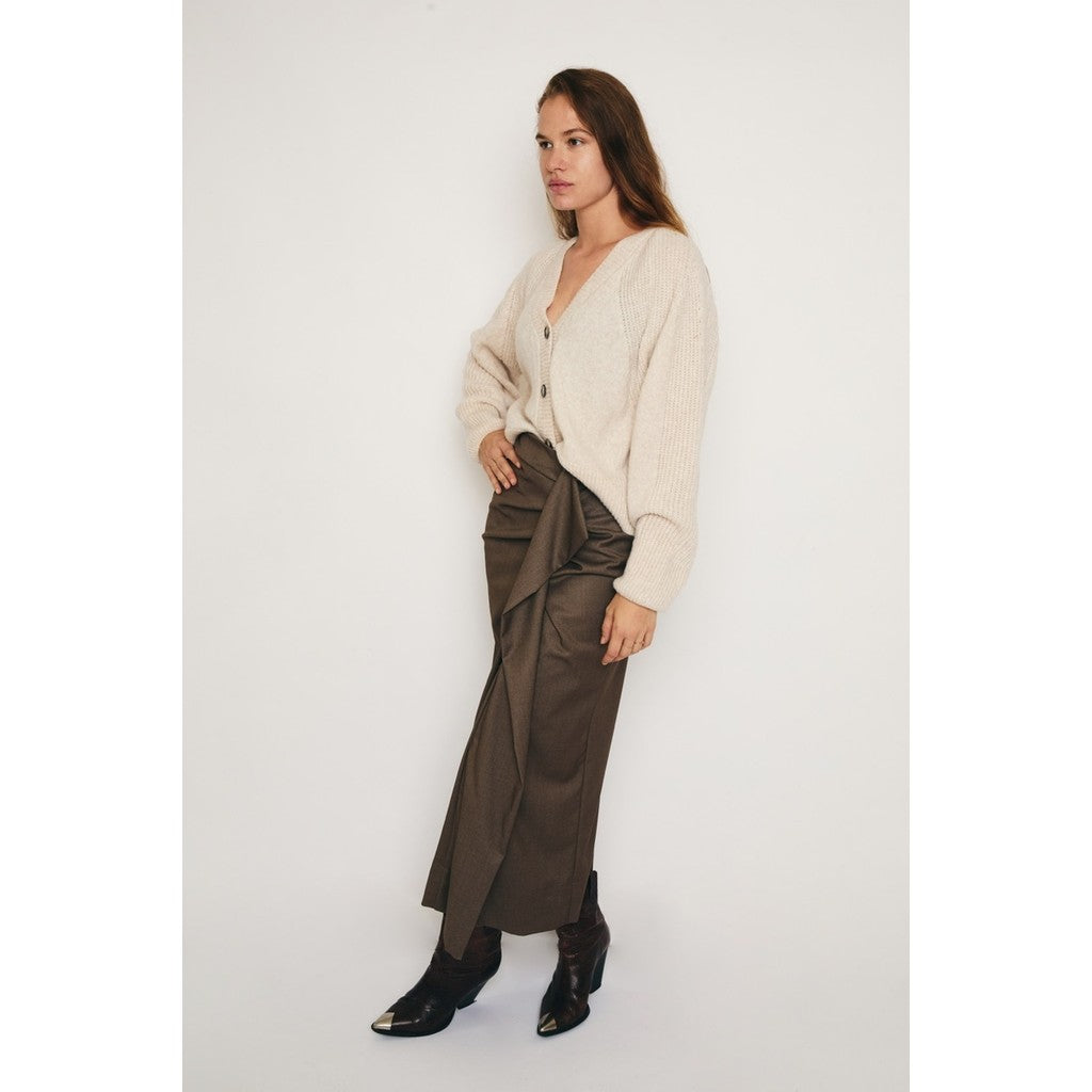 RE/BORN Antwerp Vivienne sweater Crème Stone