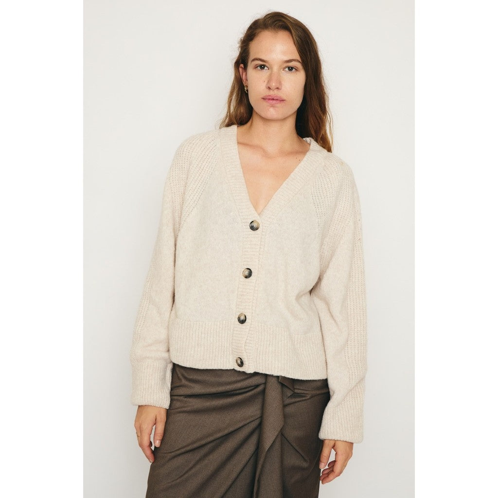 RE/BORN Antwerp Vivienne sweater Crème Stone