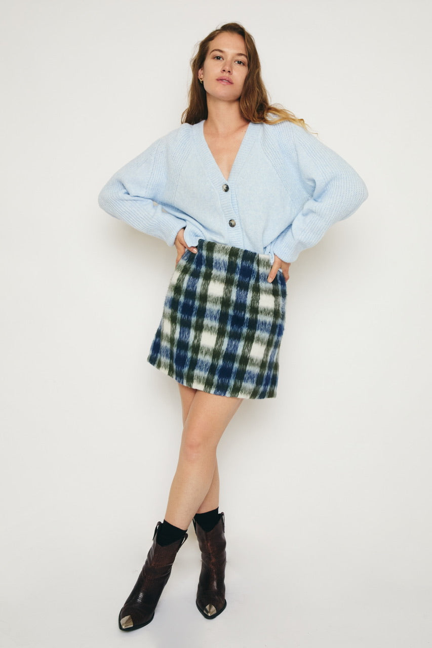 RE/BORN Antwerp Vivienne sweater Light Blue