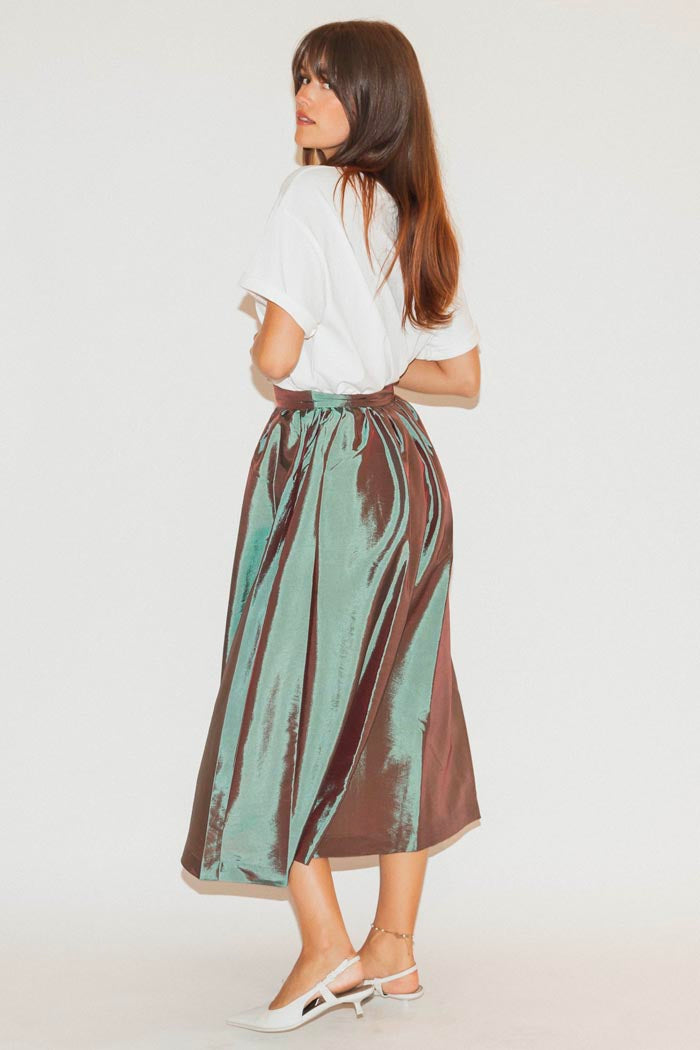 RE/BORN Antwerp Zaira skirt Khaki