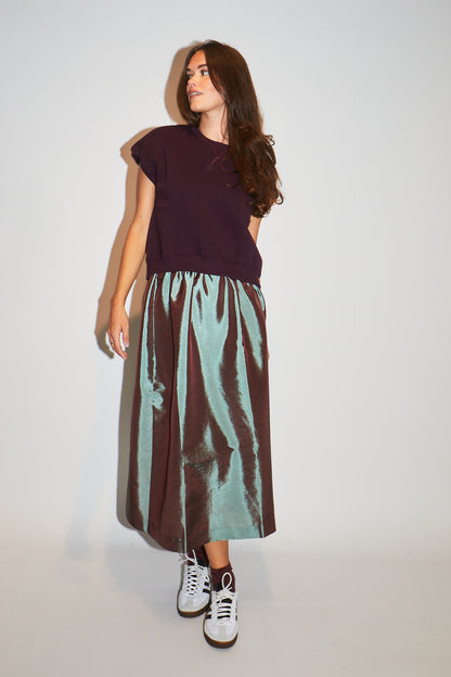 RE/BORN Antwerp Zaira skirt Khaki