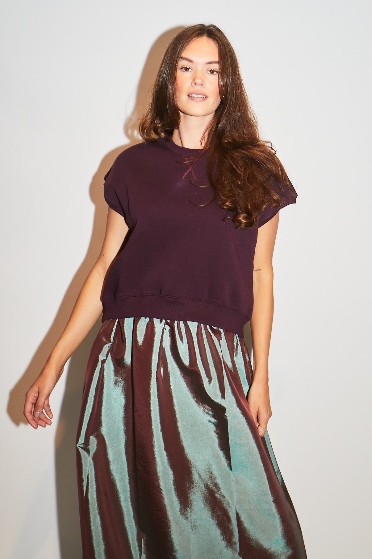 RE/BORN Antwerp Zaira skirt Khaki