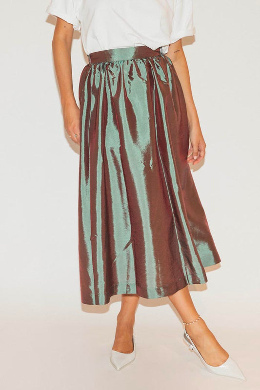 RE/BORN Antwerp Zaira skirt Khaki