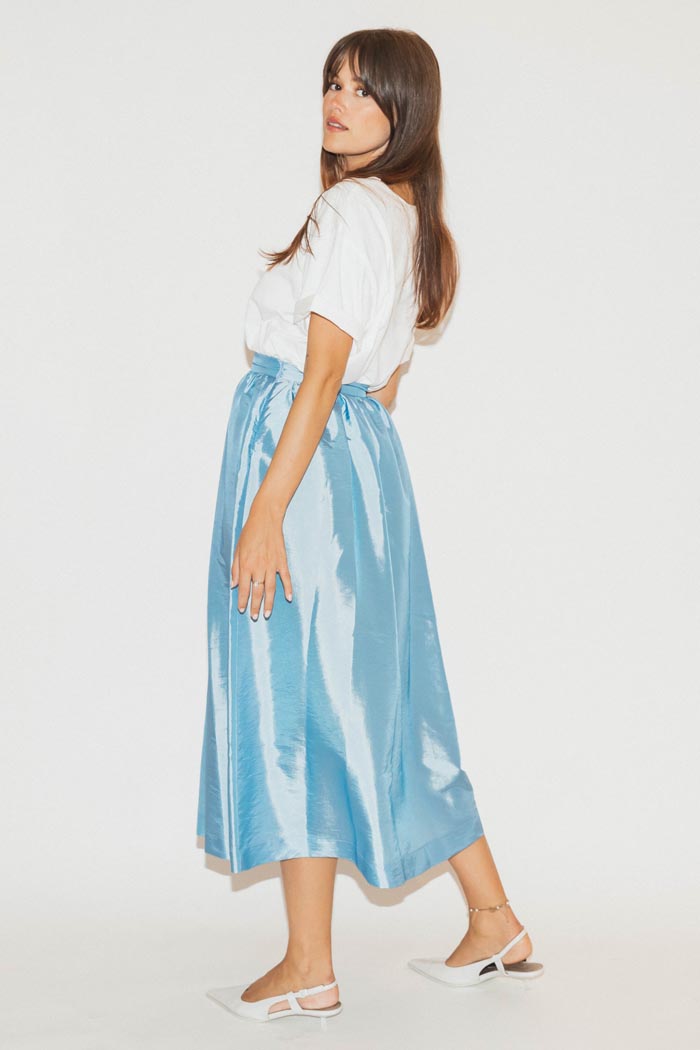 RE/BORN Antwerp Zaira skirt Light Blue