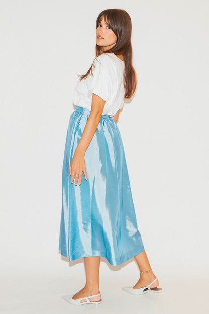 RE/BORN Antwerp Zaira skirt Light Blue