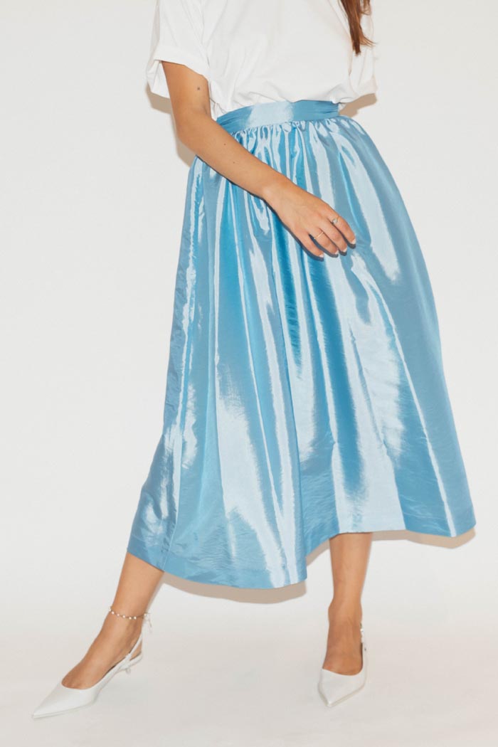 RE/BORN Antwerp Zaira skirt Light Blue