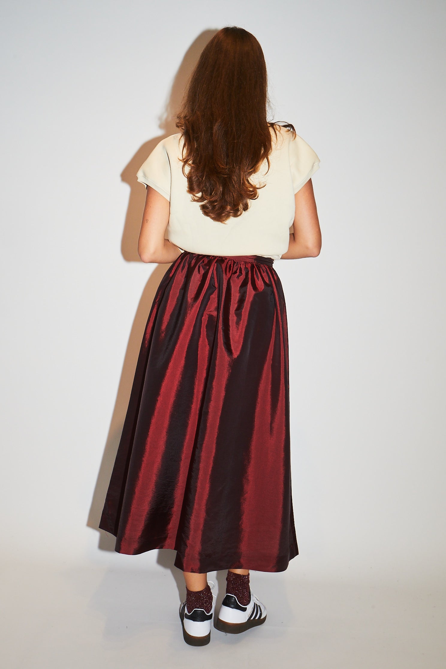 RE/BORN Antwerp Zaira skirt Vino