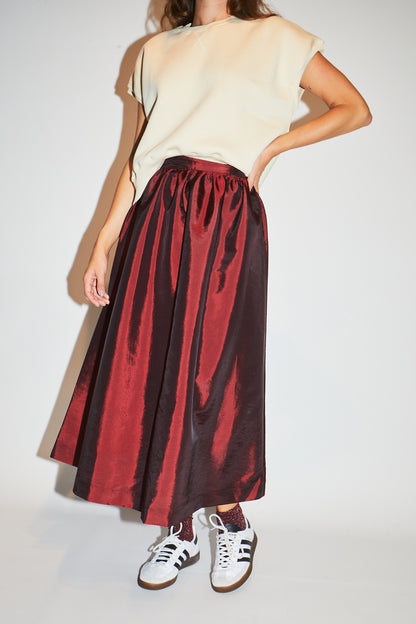 RE/BORN Antwerp Zaira skirt Vino