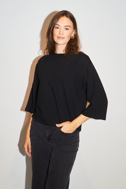 RE/BORN Antwerp Zizi t-shirt Black