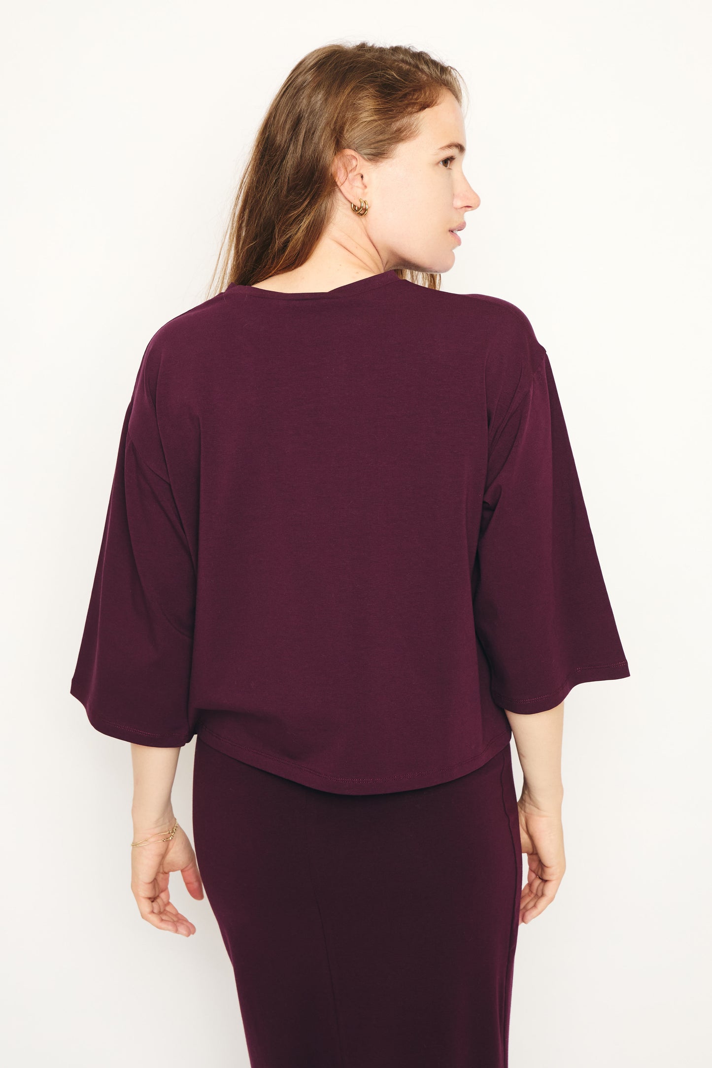 RE/BORN Antwerp Zizi t-shirt Vino