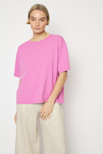 RE/BORN Antwerp Zoe t-shirt Berry Pink