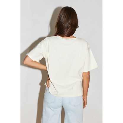 RE/BORN Antwerp Zoe t-shirt Butter