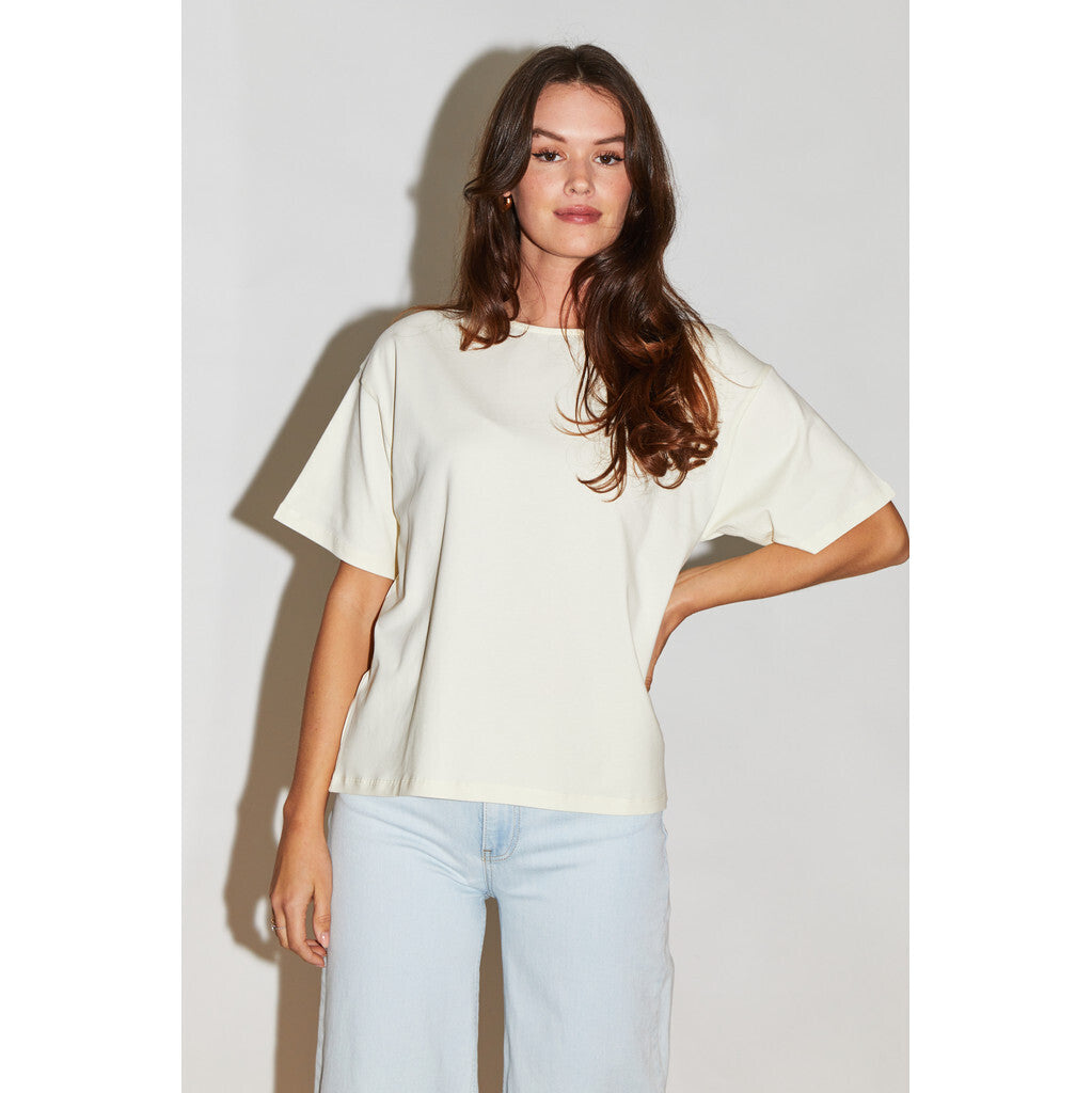 RE/BORN Antwerp Zoe t-shirt Butter